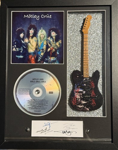 Motley crue 11x14 - crue, 11x14”guitar