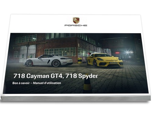 Porsche 718 cayman gt4 - 718, spider