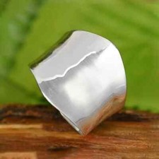 Bague simple large bande en