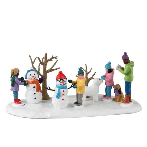 Amis bonhommes neige - amis,