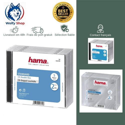 Hama boîtier standard - hama, cd