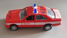 VEHICULE POMPIER - MERCEDES BENZ - WELLY