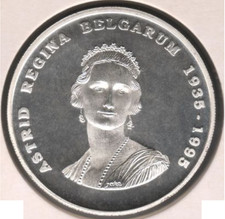Belgique 250 Francs Argent ‘’Reine Astrid ‘’ 1995 FDC BU