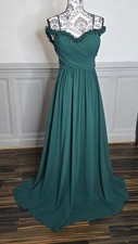 Robe Soiree Longue Vert
