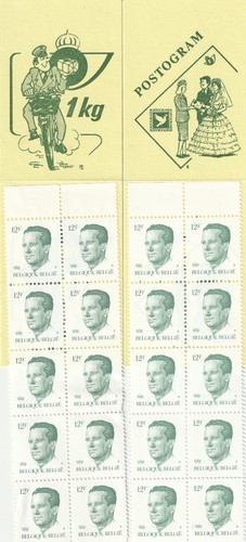 Belgique 1984 carnets c16 - 1984,