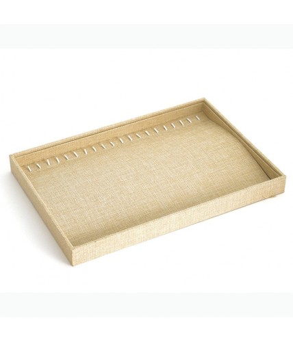Porte bijoux plateau toile - , de