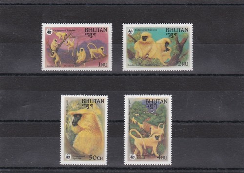 Wwf timbres bhutan - -,