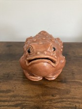 Sculpture Ancienne Crapaud en