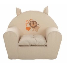 Fauteuil pour enfant beige