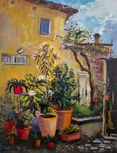 Tableau original huile - , sur
