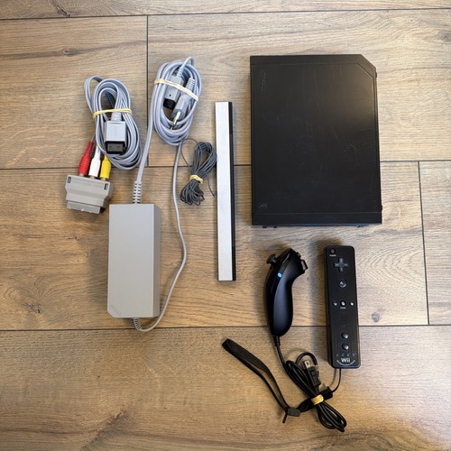 Console wii noire nintendo - noire, +