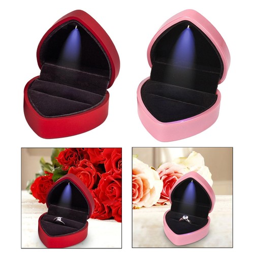 Boîte bagues led - boîte, forme