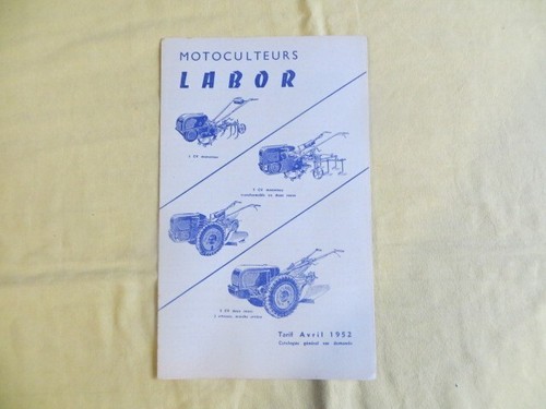 Motoculteurs labor dépliant - motoculteurs,