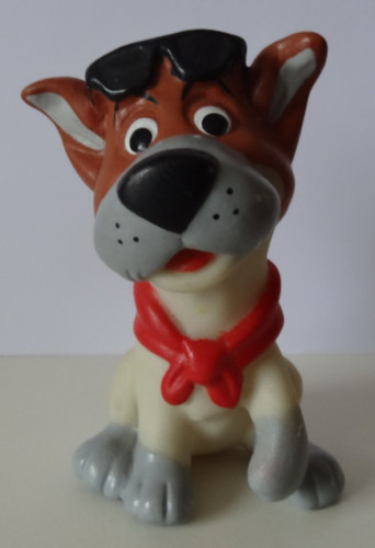 Figurine chien roublard - -,