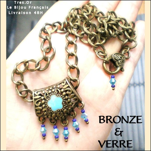 Collier neuf bronze - neuf, &