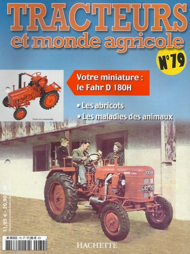 Fascicule tracteurs monde - tracteurs, et