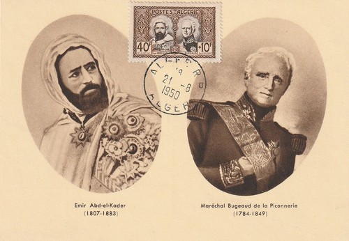 Carte philatélique alger - carte,
