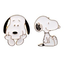 Lot de 2 Pin's Pins Snoopy Peanuts (Réf 1)