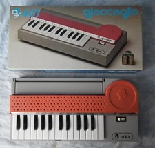 #Vintage# Giaccaglia 401 - G 401 Orgue électrique à Piles - En boite