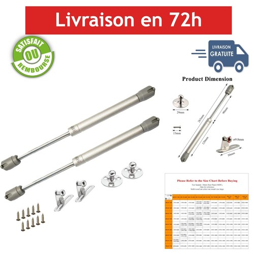 Vérins gaz hydrauliques - gaz,