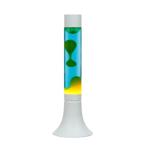 Lampe lave yvonne bleue - lave,