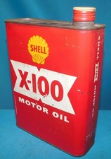 ANCIEN BIDON HUILE 2L . SHELL