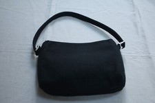 Petit sac en tissu noir Zadig
