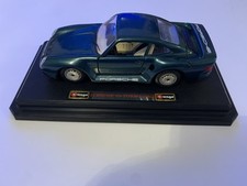 Bburago Porsche 959 Turbo (1986) Green 1/24 Scale Code. 0563 *Fast Send*