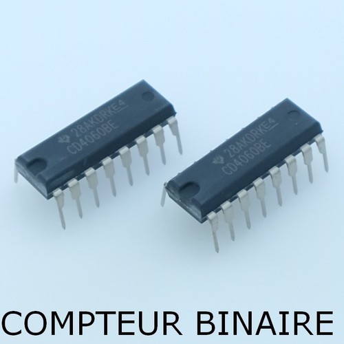 Cd4060be cmos compteur - cd4060be,