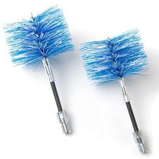 BARETTO - 2 BROSSES Nettoyage Tubes Poêle Pellet - (80 100 mm) - mod. SCP/SX