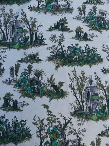 Coupon tissu ancien - en, coton