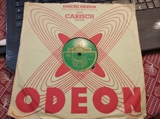 Disco 78 giri due canzoni pubblicitarie Felce Azzurra Paglieri 1946 Rarità VG+