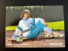 ULRIKE NASSE - MEYFARTH - GERMAN OLYMPIC GOLD MEDALLIST - SIGNED PHOTOGRAPH