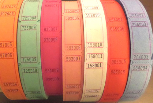 Lot 210 ticket type cinéma
