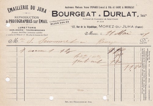 Morez jura bourgeat durlat - bourgeat,