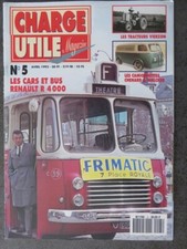 charge utile magazine numéro  5 du 04/93 tracteurs Vierzon, les cars Renault