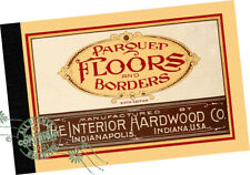 Interior Hardwood Co (1910) Parquet Floors + Borders ** DESIGN SAMPLES patterns