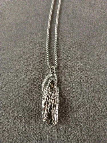 Collier métal argenté - métal,