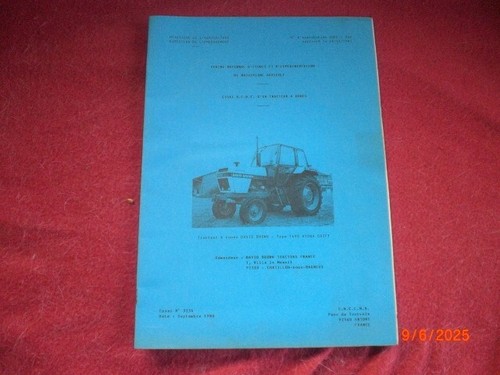 Essai e tracteur - , o.c.d.e