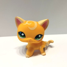 figurine petshop original chat européen 2194 short hair   pet shop lps