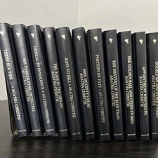 Agatha Christie Mystery Collection Leatherette Bantam Books 1987-Choose A Title