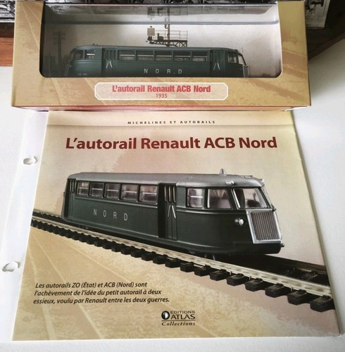 Autorail acb nord atlas - atlas, +