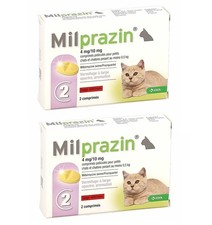 LOT DE 2 BOITES DE MILPRAZIN