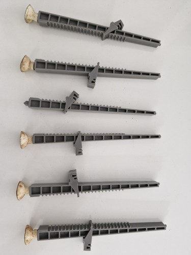Lot crémaillères de - 6,
