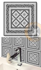 4 x MOSAIC STICKER STICKERS FOR BATHROOM KITCHEN TILES CR026-1