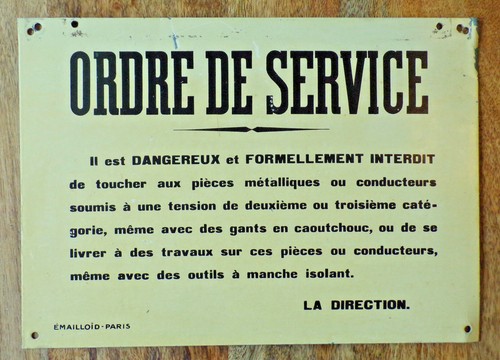Ancien plaque tôle - ancien,