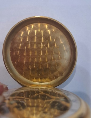 Montre poche squelette - de,