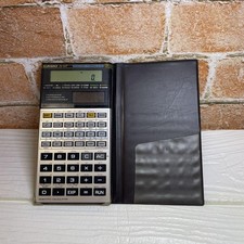 Casio Fx-61f Calculator Electric Formula 27 Operation confirmation Vintage Rare