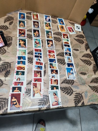 Rare jeu cartes - coquin, /