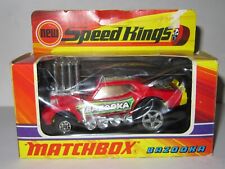 MATCHBOX SPEED KINGS K-44 BAZOOKA Nr MINT/PERFECT